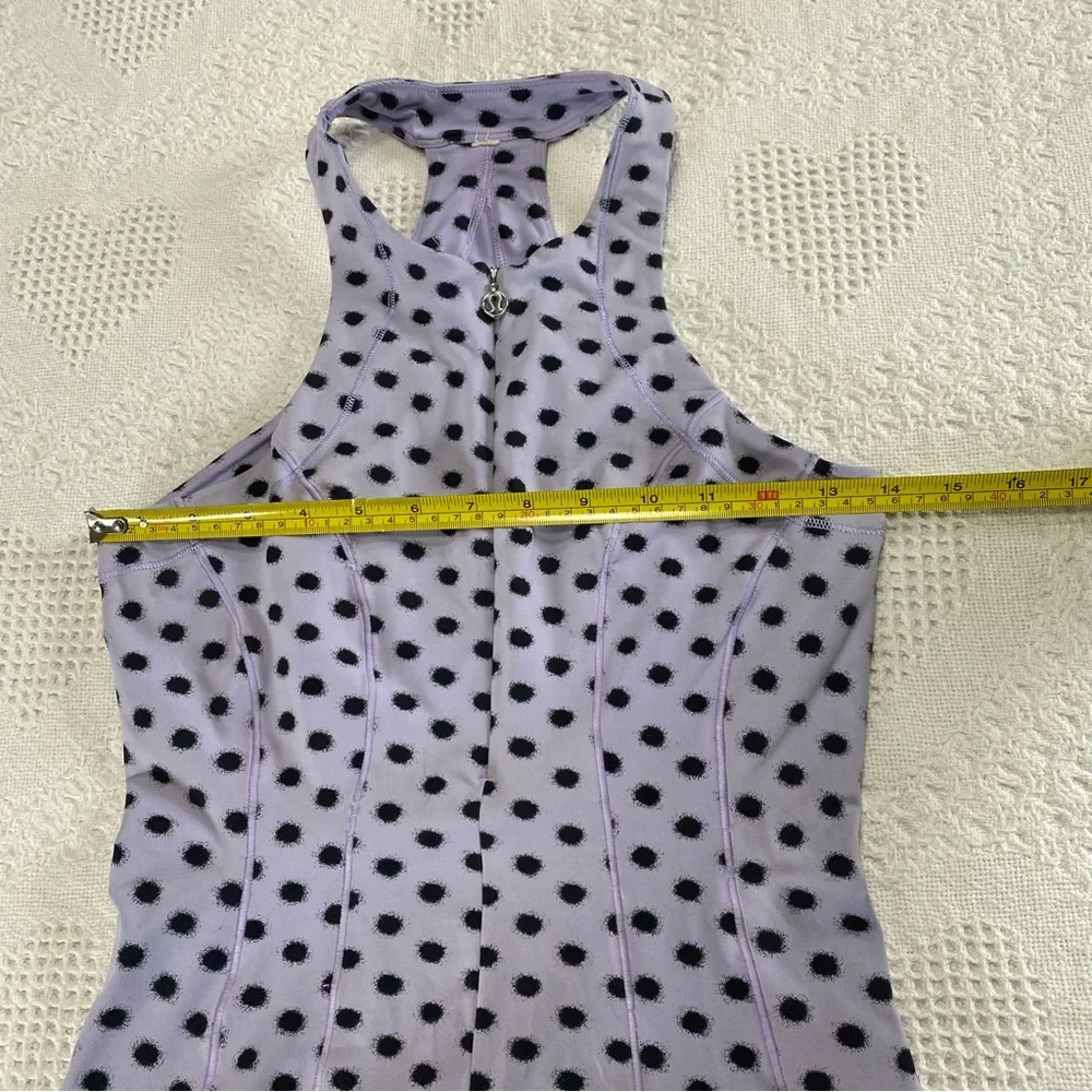 Lululemon Racerback Polka Dot Tank (SEE MEASUREMENTS)
